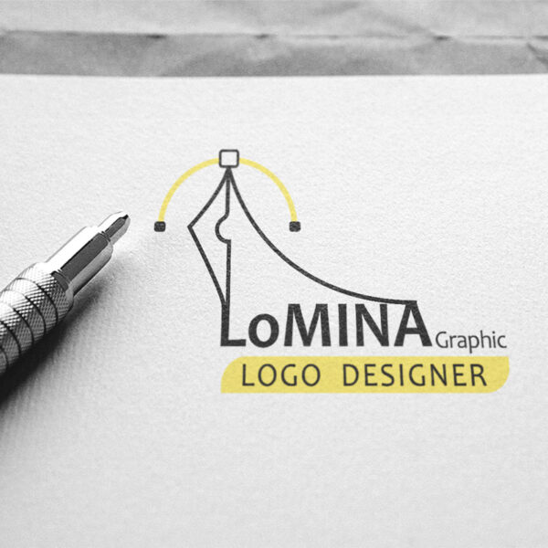 طراحی لوگو ترکیبی لومینا